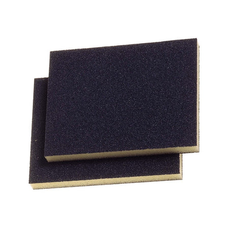 Spugna abrasiva per ferro con confezione da 2 pezzi, grana 100