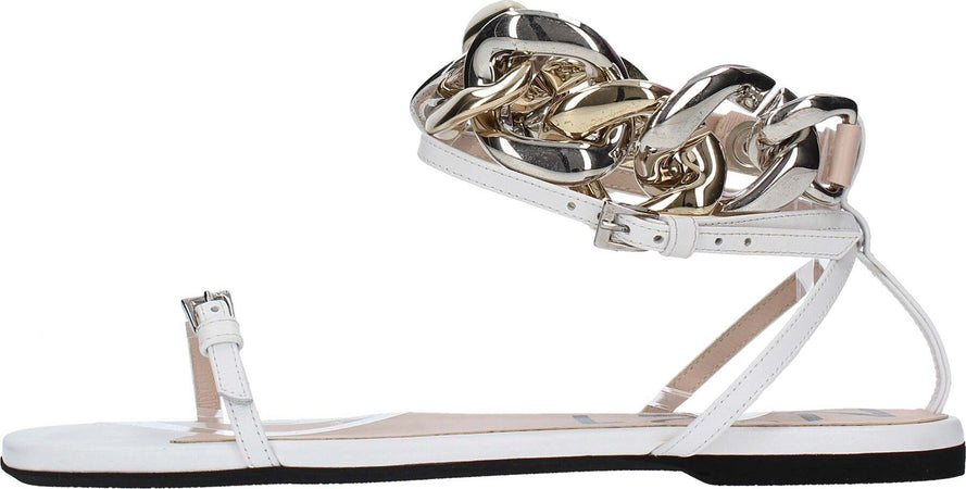 N°21-Sandali-Bianco-da-donna