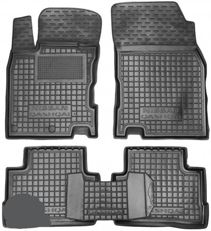 Tappetini di gomma su misura per Nissan Qashqai J11 (2014-2021)