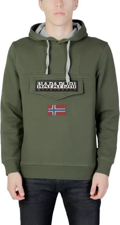 Napapijri Felpa Uomo - green / XXL - Abbigliamento Felpe