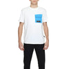 Napapijri T-Shirt Uomo - white / M - Abbigliamento T-shirt