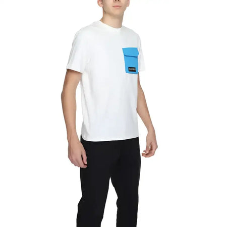 Napapijri T-Shirt Uomo - white / M - Abbigliamento T-shirt