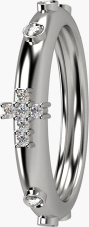 Nardelli---Anello-Rosario-oro-Bianco