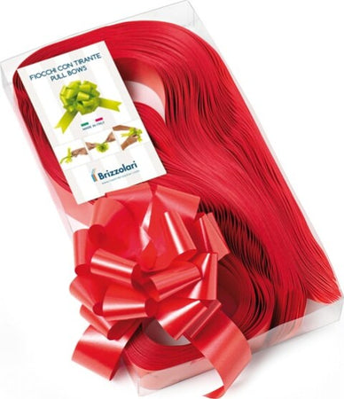 Nastri strip 6800 - in polipropilene - rosso 07 - per fiocco autocomponibile - 31mm - diametro 13cm - Brizzolari Casa e cucina/Decorazioni per interni/Addobbi e decorazioni per ricorrenze/Decorazioni natalizie/Fiocchi e nastri Eurocartuccia - Pavullo, Commerciovirtuoso.it