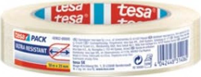 Nastro adesivo - trasparente - rinforzato - 25 mm x 50 mt - Tesa Fai da te/Ferramenta/Adesivi e sigillanti/Nastro adesivo/Nastro da imballo Eurocartuccia - Pavullo, Commerciovirtuoso.it