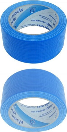 Nastro-Americano-Blu-Telato-Resistente-50-Mm-X-25-Mt-Sigilla-Ripara-Imballa