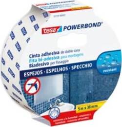 Nastro biadesivo per specchi Tesa Powerbond - 5 mt x 38 mm - bianco - Tesa Fai da te/Ferramenta/Adesivi e sigillanti/Nastro adesivo/Nastro di montaggio Eurocartuccia - Pavullo, Commerciovirtuoso.it
