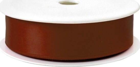 Nastro doppio raso - 25mmx25mt - marrone 57 - Brizzolari Casa e cucina/Decorazioni per interni/Addobbi e decorazioni per ricorrenze/Decorazioni natalizie/Fiocchi e nastri Eurocartuccia - Pavullo, Commerciovirtuoso.it