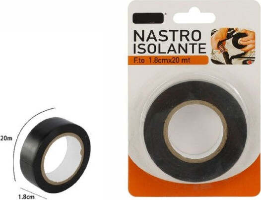 Nastro-Isolante-Rotolo-Nero-1,8-Cm-X-20-Metri-Elettricista-Fai-Da-Te-Pvc-69844