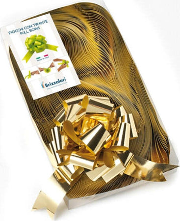 Nastro strip metal 6870 - oro 03 - 31 mm - diam. 13 cm - Brizzolari - conf. 30 pezzi Casa e cucina/Decorazioni per interni/Addobbi e decorazioni per ricorrenze/Decorazioni natalizie/Fiocchi e nastri Eurocartuccia - Pavullo, Commerciovirtuoso.it
