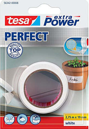 Nastro-telato-Tesa-Extra-Power-Perfect-Bianco