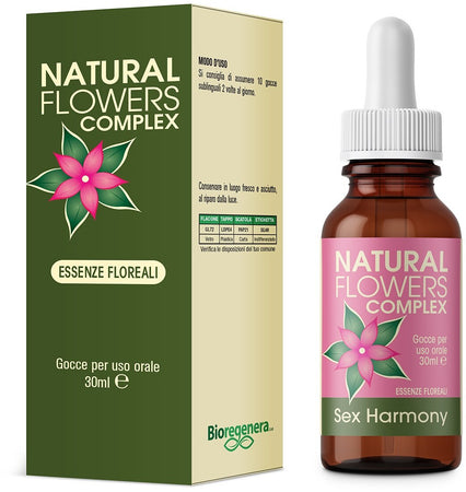 NATURAL FLOWERS SEX HARMONY essenze floreali Gocce 30 ml