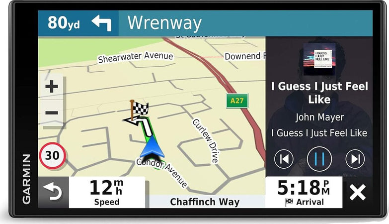 Navigatore Touch Screen GARMIN DriveSmart 65 MT-S TFT Fisso Nero - Usato Privo di accessori