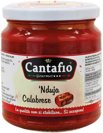 Nduja Calabrese in vasetto 260g. | in olio di semi di girasole