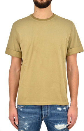 NEIL-BARRET-Neil-Barrett-T-shirt-Marrone-Uomo-Cotone-Stampa-Grafica-Mod.BJT250SE574S1808-da-uomo
