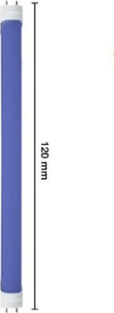 Neon-Led-Opaco-T8-G13-18w-Luce-Blu-Tubo-120cm-Illuminazione-Casa-Interni-T8-120b