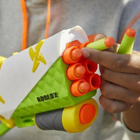 Nerf-Roblox-Ninja-Legends:-Shadow-Sensei-Dart-Blaster,-Codice-Per-Riscattare-Oggetti-Virtuali-Esclusivi,-6-Freccette-Elite-Hasbro