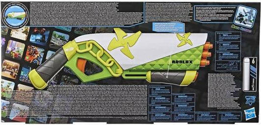Nerf-Roblox-Ninja-Legends:-Shadow-Sensei-Dart-Blaster,-Codice-Per-Riscattare-Oggetti-Virtuali-Esclusivi,-6-Freccette-Elite-Hasbro