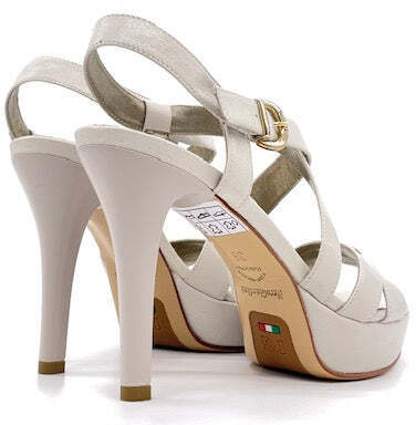 NERO GIARDINI Sandalo donna Maxime Latte