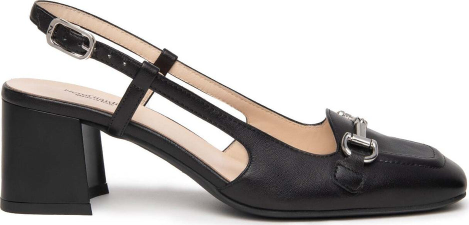 Nero-Giardini-slingback-nero-con-morsetto-E409470D100