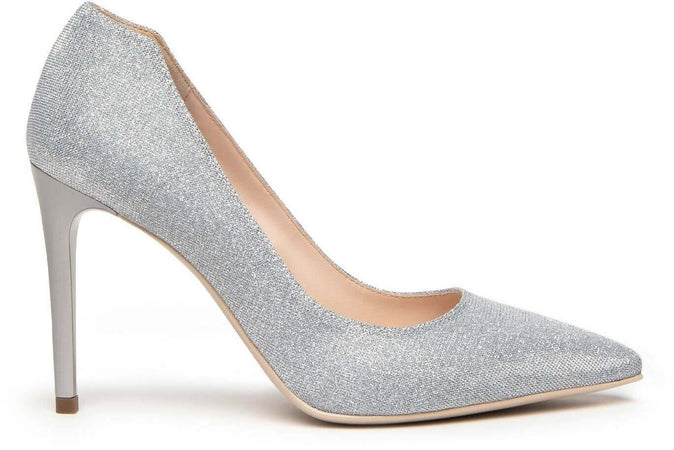 Nerogiardini Donna Decollete' Glitterata Nuova Collezione 9,5 Cm