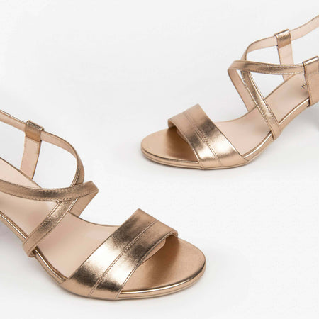 Nerogiardini Donna Sandali Con Tacco 7,5 Cm in Pelle Nuova Collezione