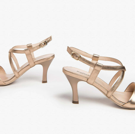 Nerogiardini Donna Sandali Con Tacco 7,5 Cm in Pelle Nuova Collezione