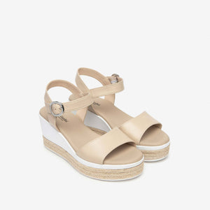 Nerogiardini donna sandali in pelle