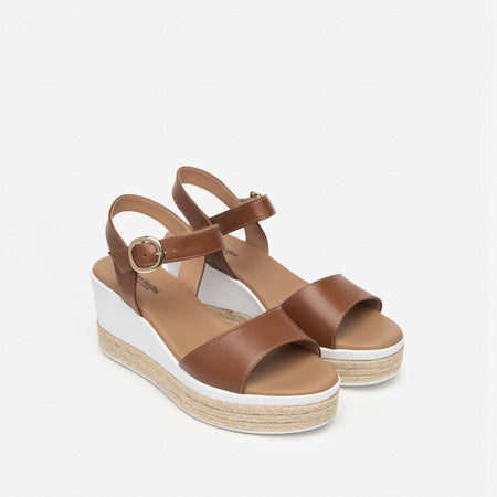 Nerogiardini donna sandali in pelle