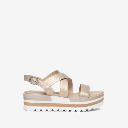 Nerogiardini donna sandali in pelle