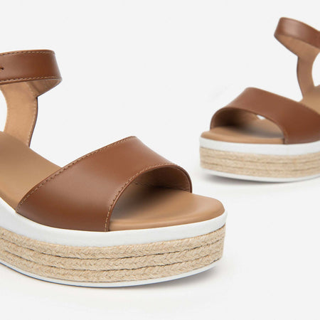 Nerogiardini donna sandali in pelle