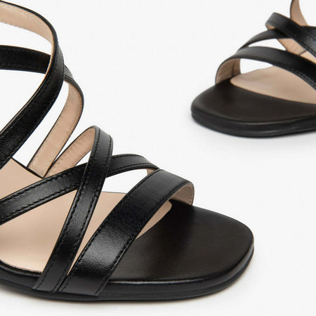 Nerogiardini donna sandali in pelle