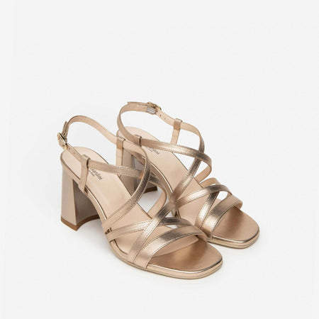 Nerogiardini donna sandali in pelle