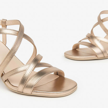 Nerogiardini donna sandali in pelle