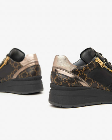 Nerogiardini donna sneakers in pelle