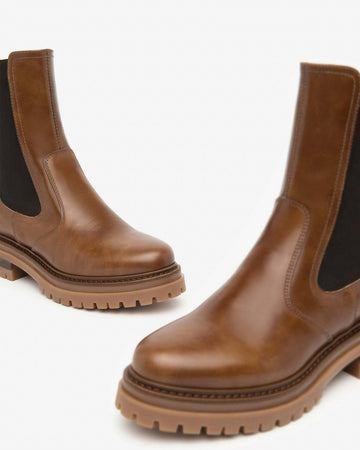 Nerogiardini donna stivaletti chelsea in pelle