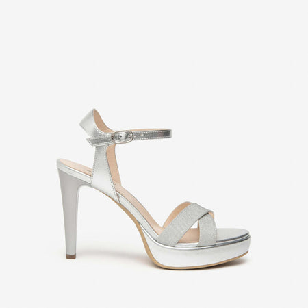 Nerogiardini Sandali Donna Con Tacco Alto in Pelle  E410102D