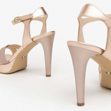 Nerogiardini Sandali Donna Con Tacco Alto in Pelle  E410102D