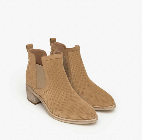 NeroGiardini Stivaletti Tronchetto Donna in Camoscio Con Zip E409780D /424 AMBRA