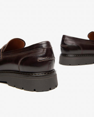 Nerogiardini uomo mocassini in pelle