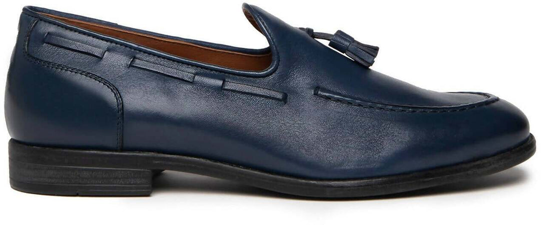 Nerogiardini Uomo Mocassino in Pelle Tacco 3 Cm