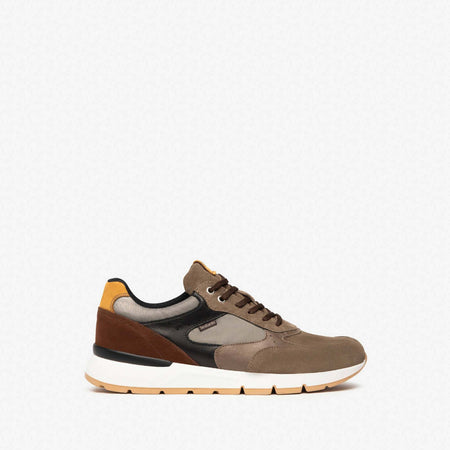 Nerogiardini uomo sneakers in camoscio pelle e tela nuova collezione