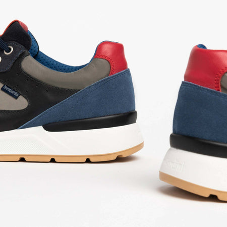 Nerogiardini uomo sneakers in camoscio pelle e tela nuova collezione