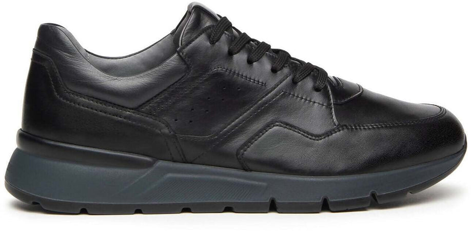 Nerogiardini uomo sneakers in pelle