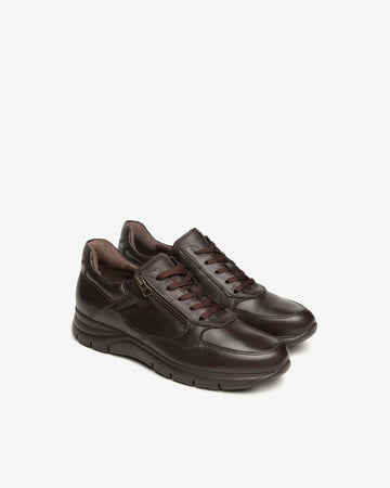 Nerogiardini uomo sneakers in pelle