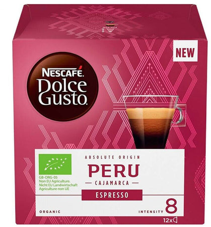 Nescafé Dolce Gusto Bio Origine Peru' Confezione da 16 Capsule
