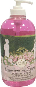 Nesti Dante Sapone Liquido Emozioni in Toscana Giardino in Fiore 500 Ml Detergente Mani Profumato Bellezza/Bagno e corpo/Detergenti per il corpo/Detergente per le mani Tiziana non solo gioielli - Civitanova Marche, Commerciovirtuoso.it