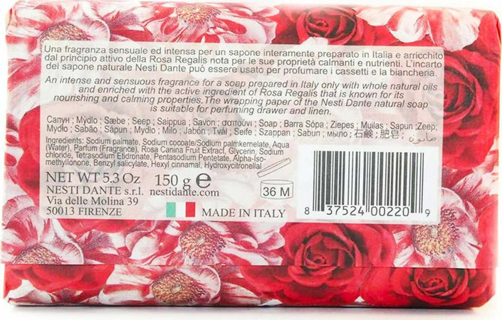 Nesti Dante Sapone Rosa Sensuale Con Rosa Canina Gr. 150 Made In Italy 100% Biodegradabile Bellezza/Bagno e corpo/Detergenti per il corpo/Saponette Tiziana non solo gioielli - Civitanova Marche, Commerciovirtuoso.it