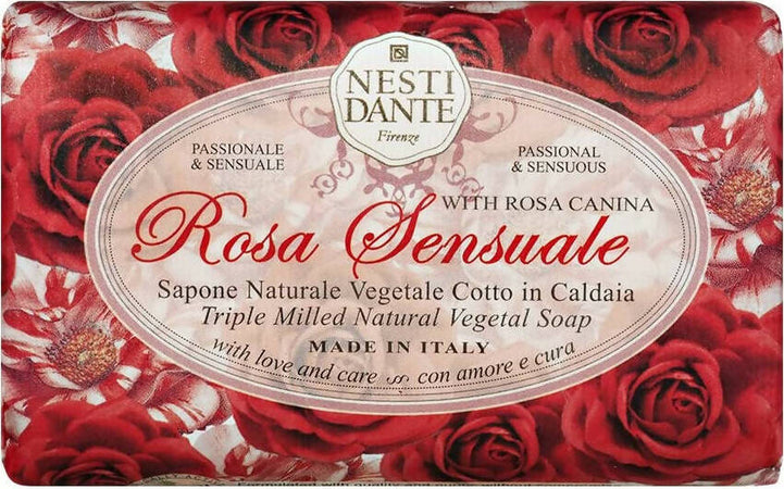 Nesti Dante Sapone Rosa Sensuale Con Rosa Canina Gr. 150 Made In Italy 100% Biodegradabile Bellezza/Bagno e corpo/Detergenti per il corpo/Saponette Tiziana non solo gioielli - Civitanova Marche, Commerciovirtuoso.it