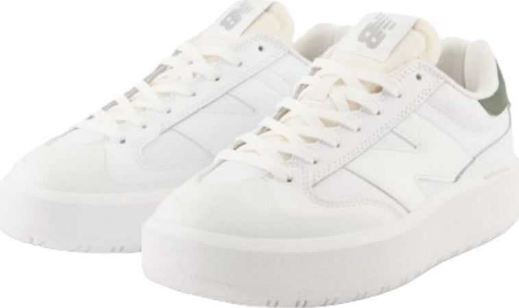 New-Balance-sneakers-bianche-verde-CT302LT